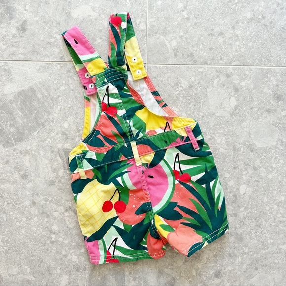 The Children's Place Tropical Shortalls Size 12-18m - Picture 2 of 3